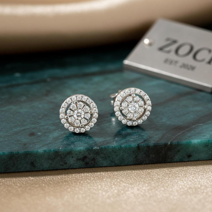 Radiant Starburst Halo Studs